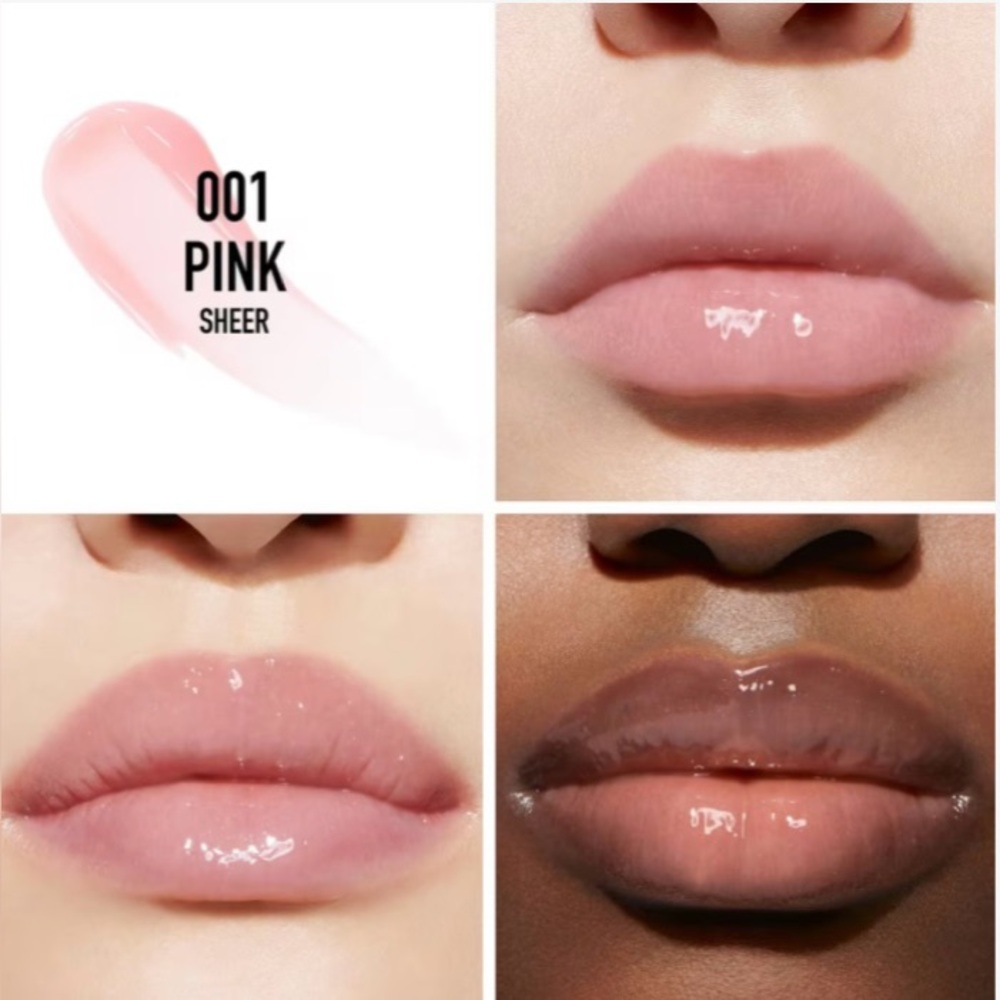 Dior - Addict Lip Maximizer | Plumping Lip Gloss - 001 Pink Sheer | Full Size